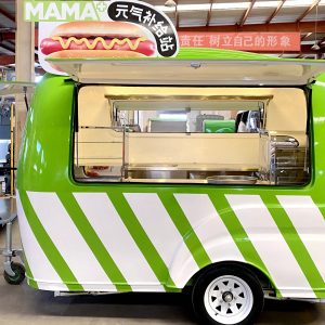 Low Price Ice Cream Cart Fruit Snack Food Truck Mobile Restaurant  mini food trailer
