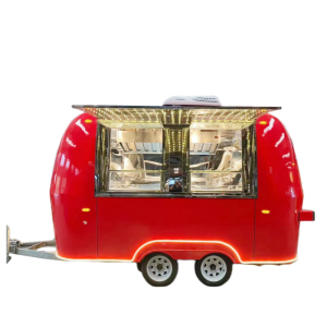 Vintage Airstream food trailer fully equipped for sale
