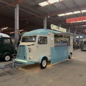 Vintage Citroen HY  Food Trailer fully equipped as a grill house